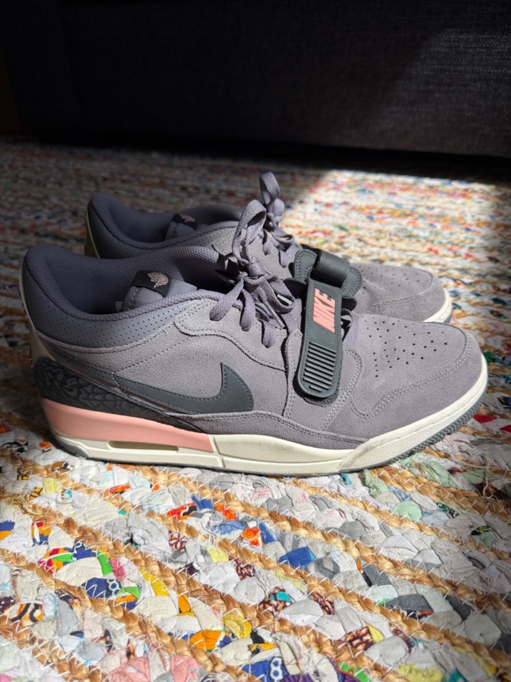 Jordan Legacy 312 Low "Gunsmoke/Coral Stardust"